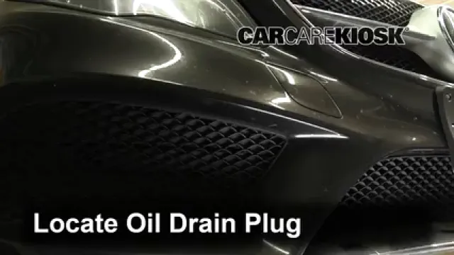 2014 Mercedes-Benz E550 4.6L V8 Turbo Convertible Huile Changer l'huile et le filtre à huile